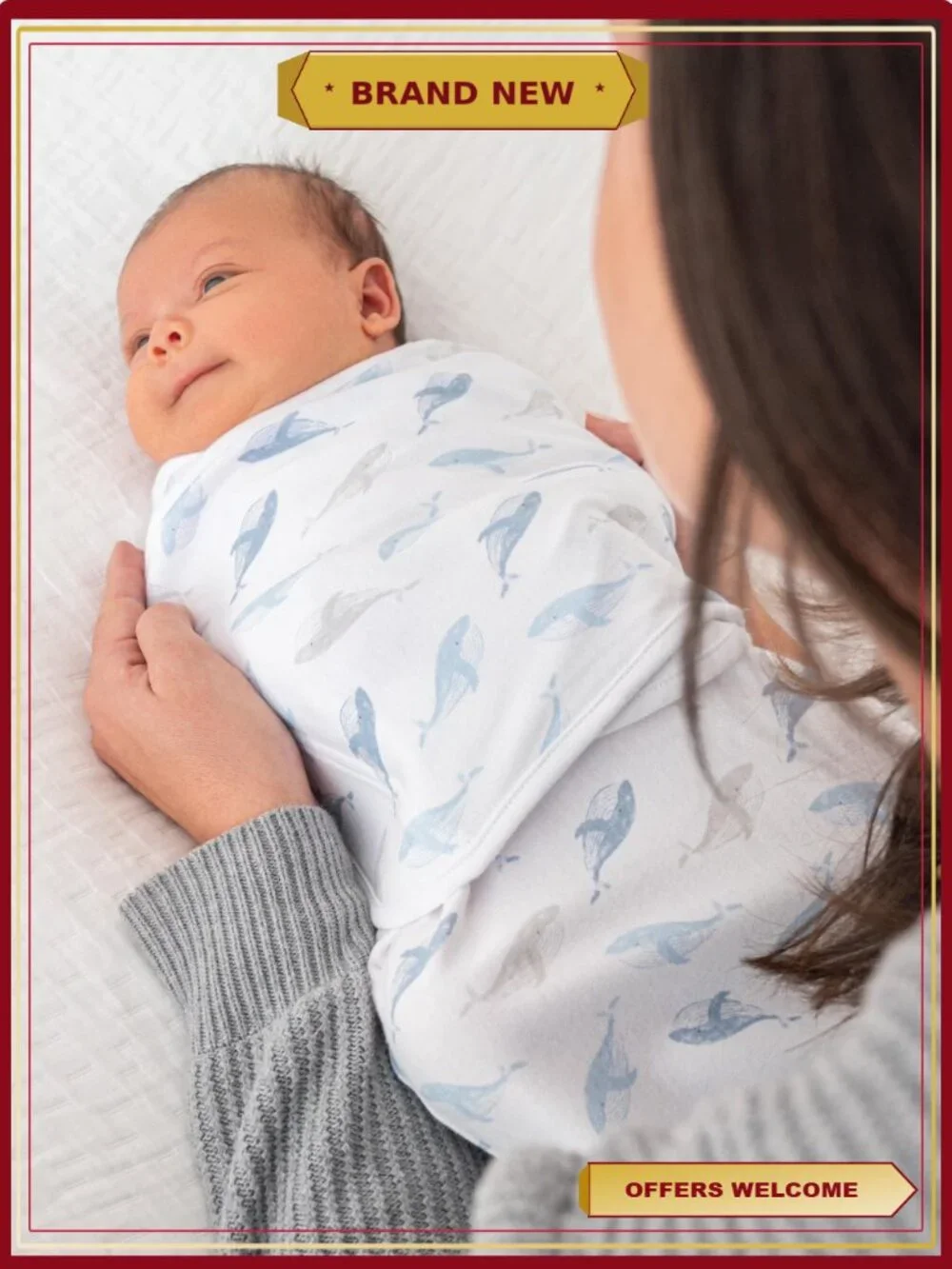 No Zip Swaddle Wraps 3-Pack, 0-3 Months, Newborn